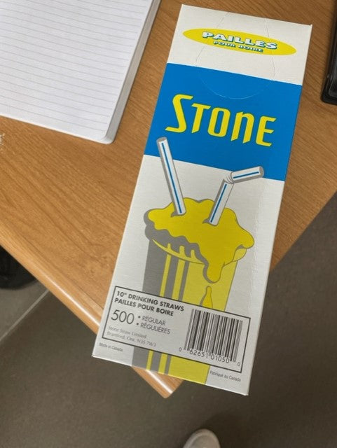 10" Drinking Straws (box of 500) [FINAL SALE]