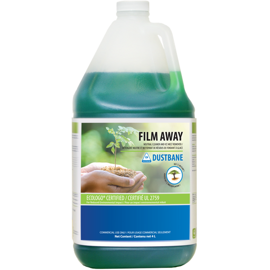 Film Away, Neutral Detergent & Ice Melt Remover, 4-L
