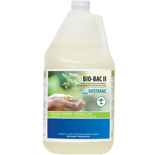 Bio-Bac II, Bio-Based Cleaner, Degreaser and Deodorizer, 4-L