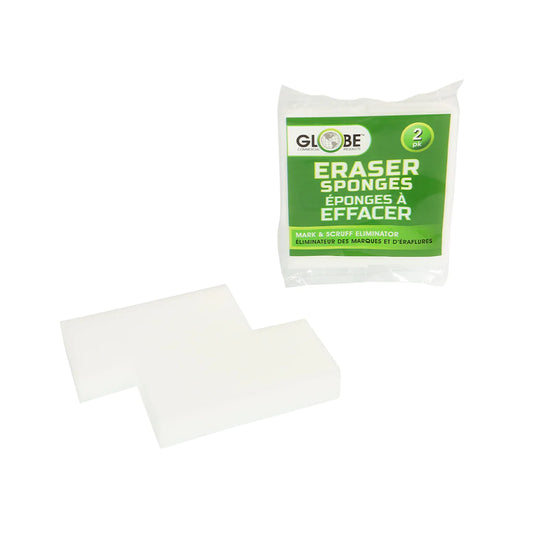 Eraser Sponges,  2 Per Bag (24 Bags Per Case)