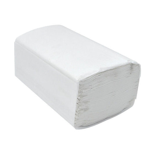 Dura Plus Universal Single Fold Hand Paper Towel 9x9", White