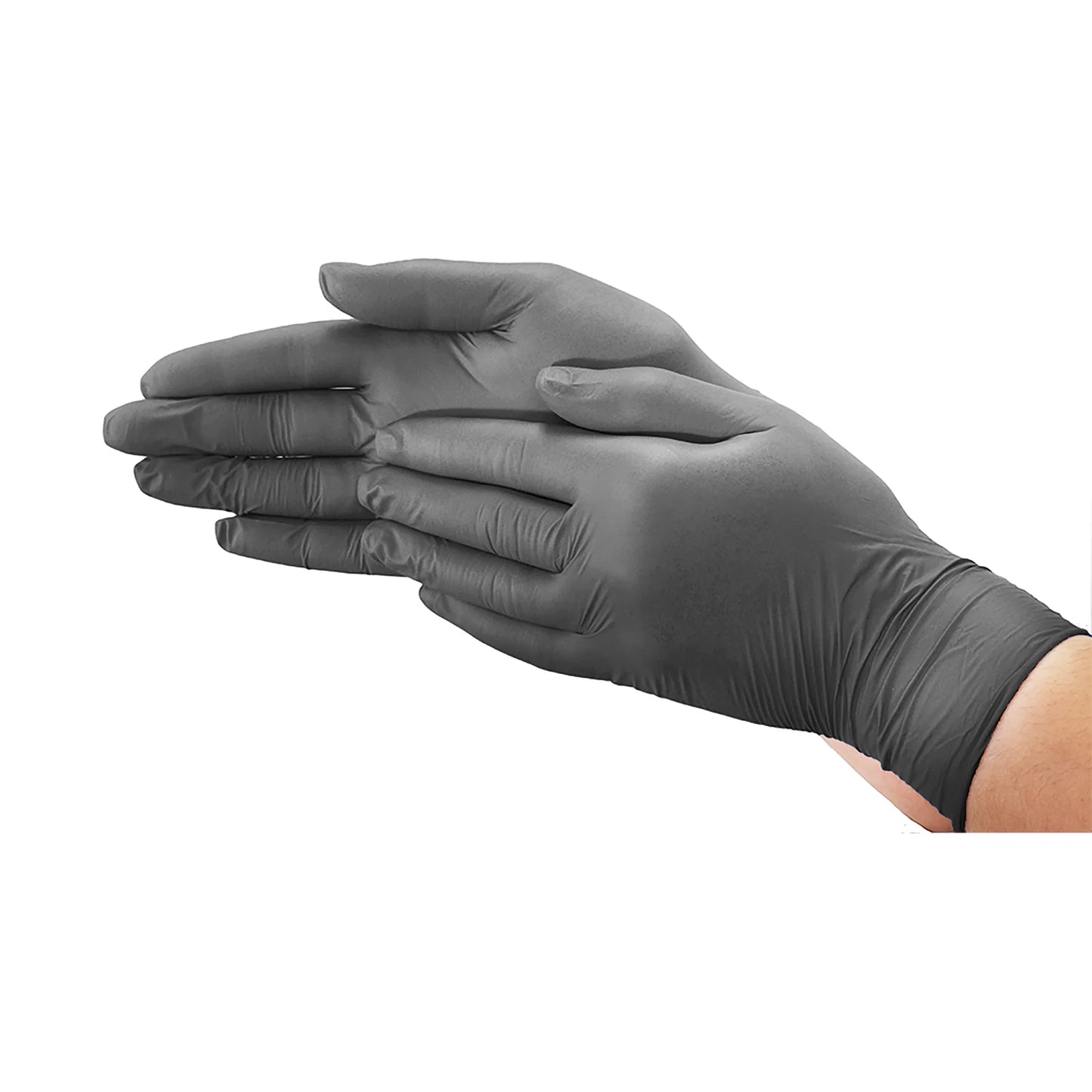 Black 5 Mil Nitrile Gloves Powder-Free box of 100