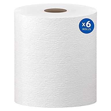 50606 8X600 ROLL TOWEL KLEENEX WHITE RECYCLED