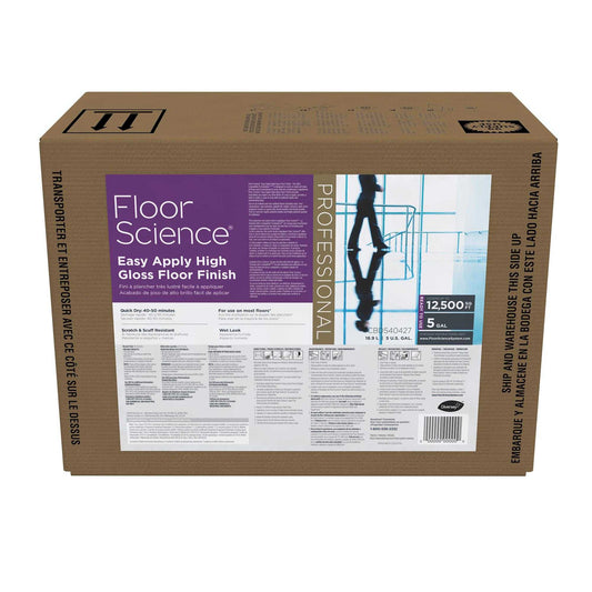 Floor Science® Easy Apply High Gloss Floor Finish (1 x 5gal)