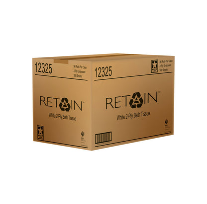 Retain™ Universal 2-Ply Conventional Bath Tissue, 96 rolls/case