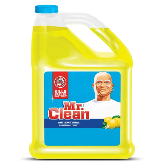 Mr. Clean Disinfectant Multi-Surface Cleaner, Summer Citrus, 3.78-L