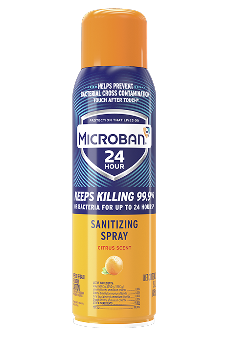 Microban – Disinfecting Spray Citrus Scent