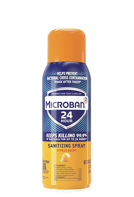 Microban – Disinfecting Spray Citrus Scent