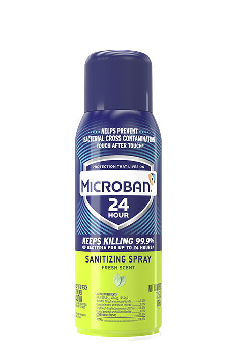 Microban – Disinfecting Spray Fresh Scent (354g)