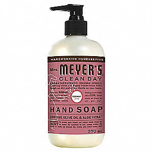 Mrs. Meyer’s Clean Day Hand Soap Pump Bottle – Rosemary (370ml)