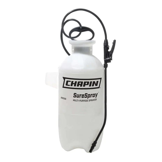 Chapin 20030: 3-gallon SureSpray Lawn and Garden Poly Tank Sprayer with Anti-Clog Filter for Fertilizers, Herbicides and Pesticides