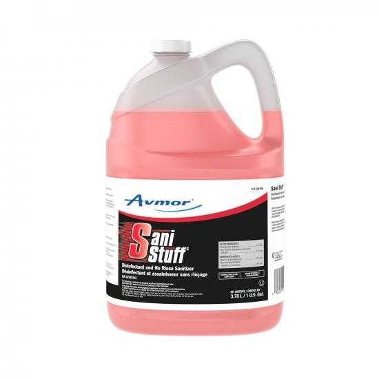 Sani Stuff Disinfectant and No Rinse Sanitizer, 1gal – Diamond Wax and ...