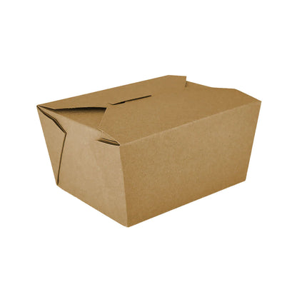 Kraft Take Out Food Containers, Brown Kraft Paper (pack of 200)